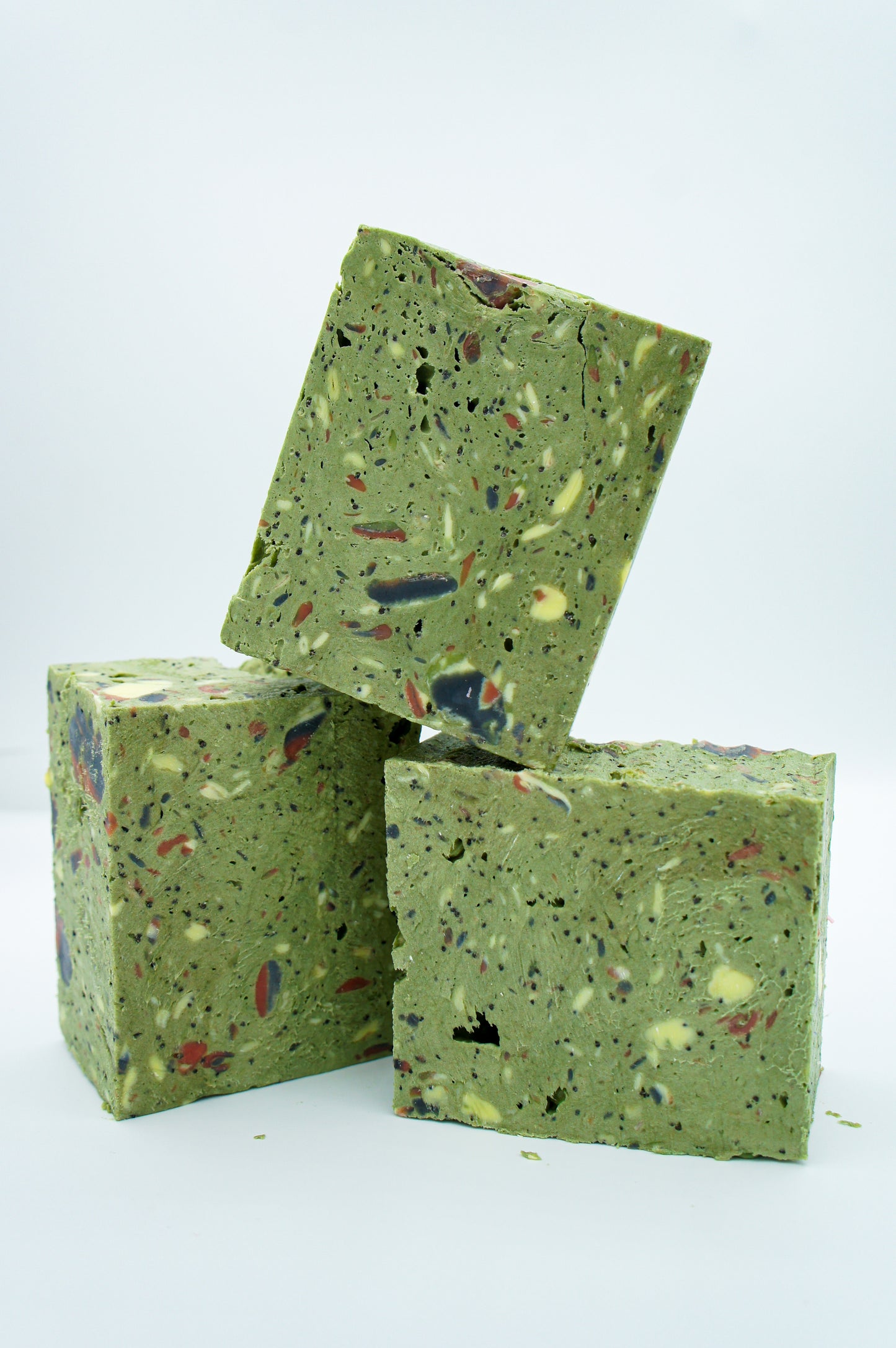 HAND-MILLED PATCHOULI POPPY SEED BAR SOAP